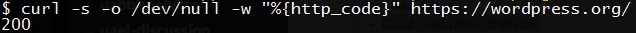 HTTP Status Code 1