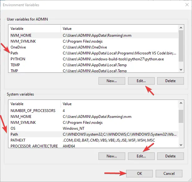 [Solved] PHP is not recognized as an internal or external command 5