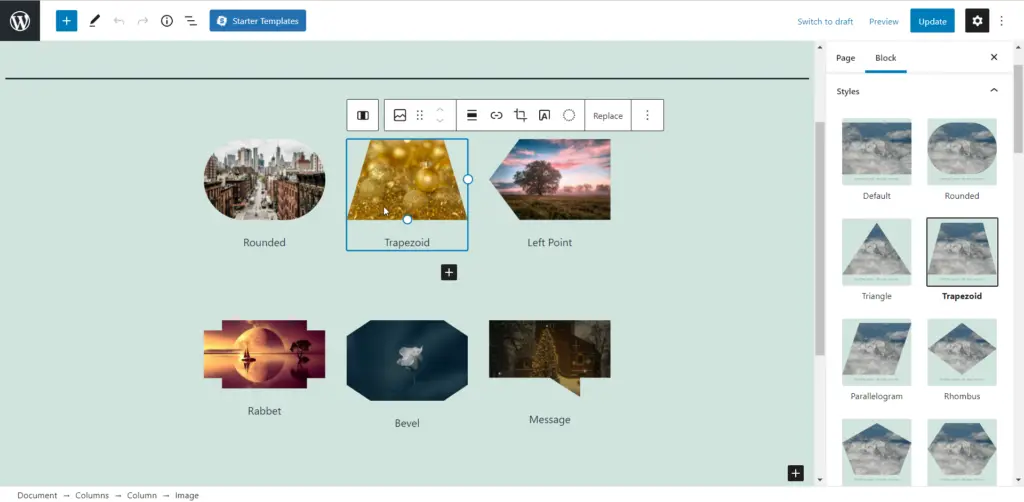 K2 Core Block Image Styles 1